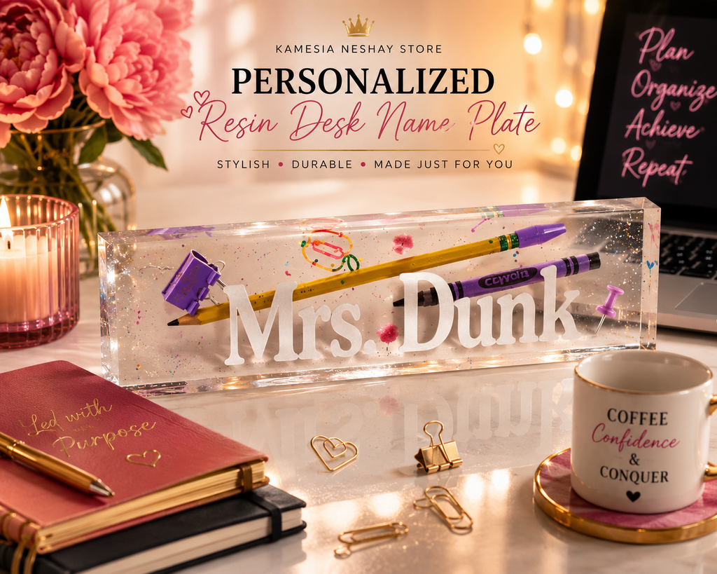 Personalized Teacher Name Plate
