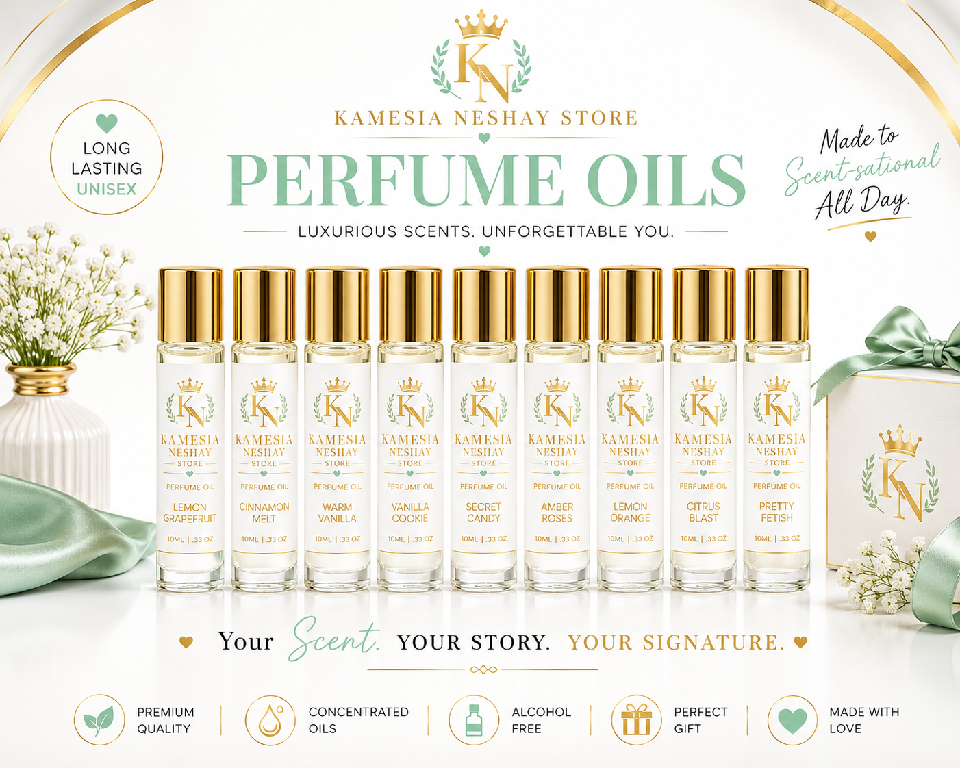 Perfume Oils 10 ml