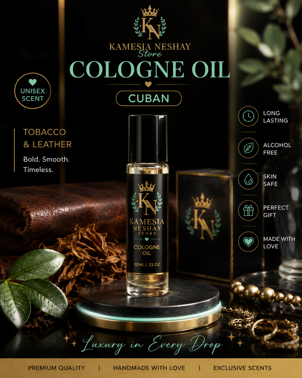 Cologne Oils 10ml