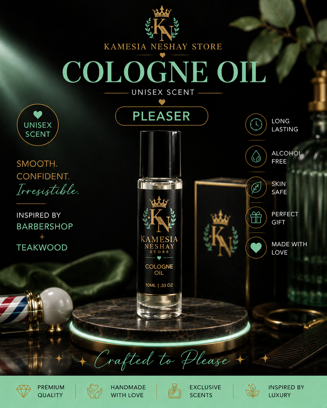Cologne Oils 10ml