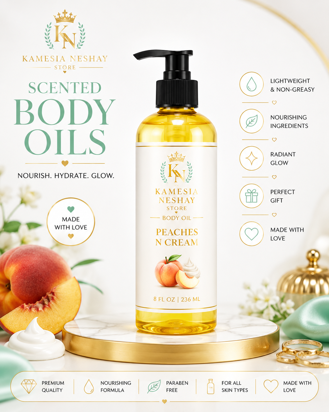 Scented Body Oils