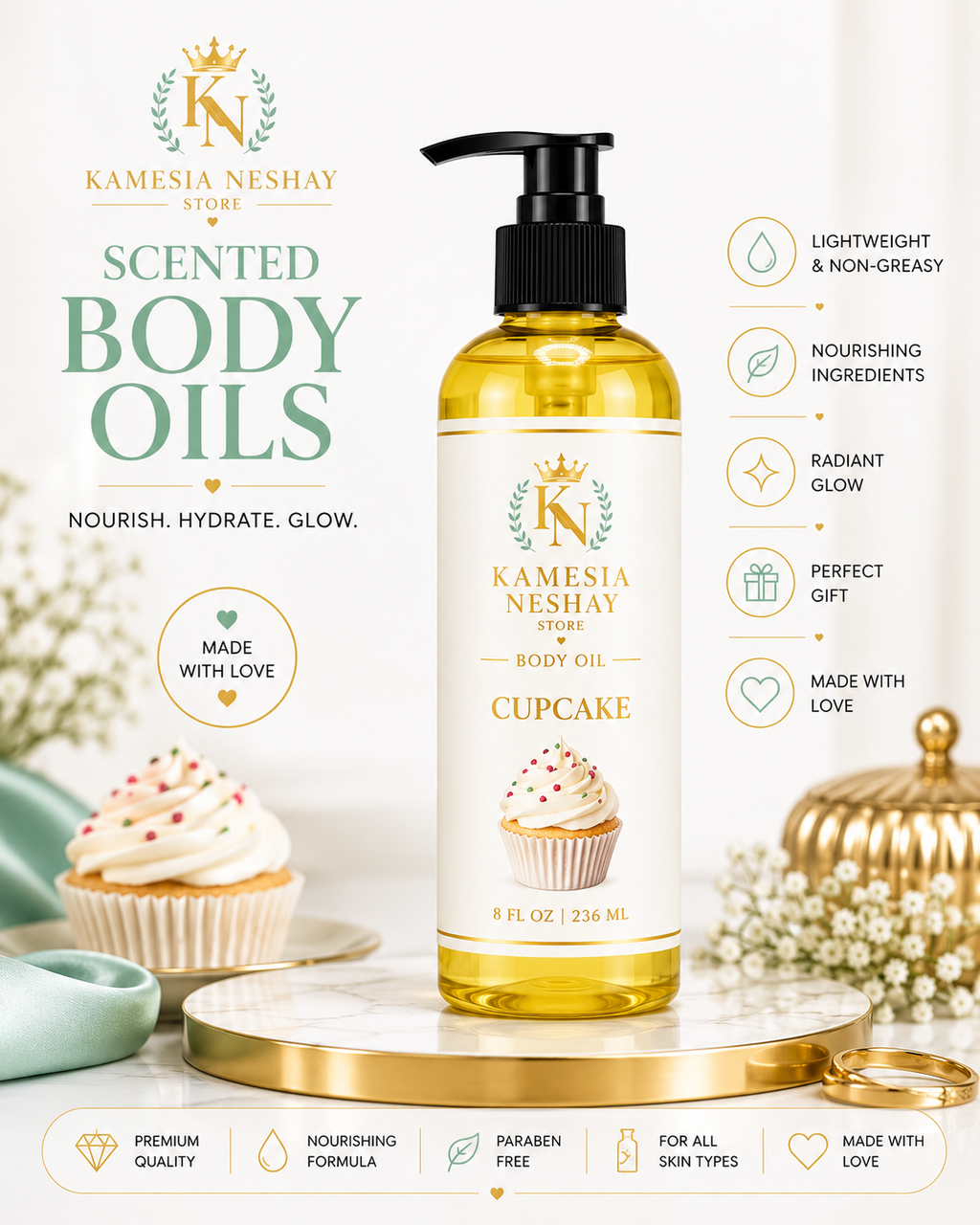 Scented Body Oils