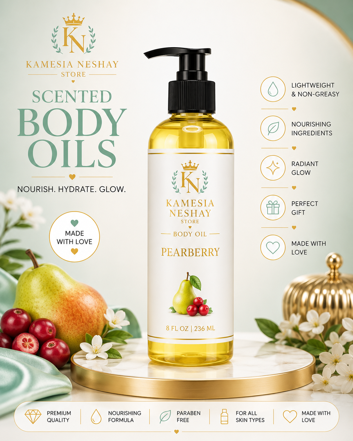 Scented Body Oils