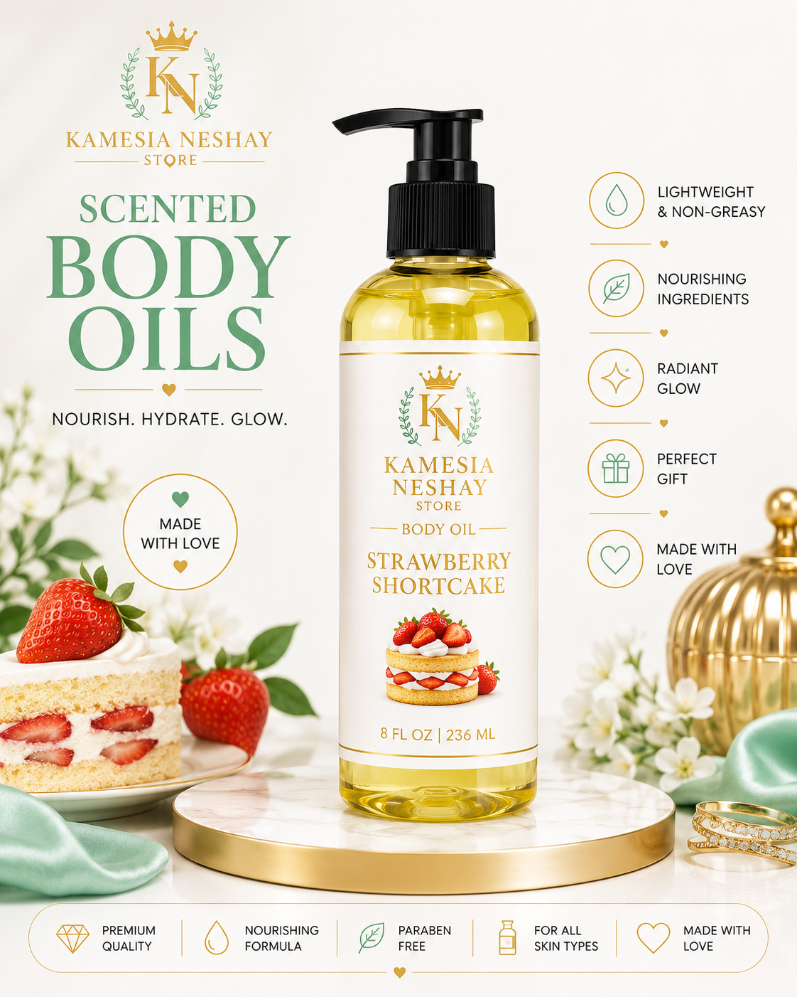 Scented Body Oils