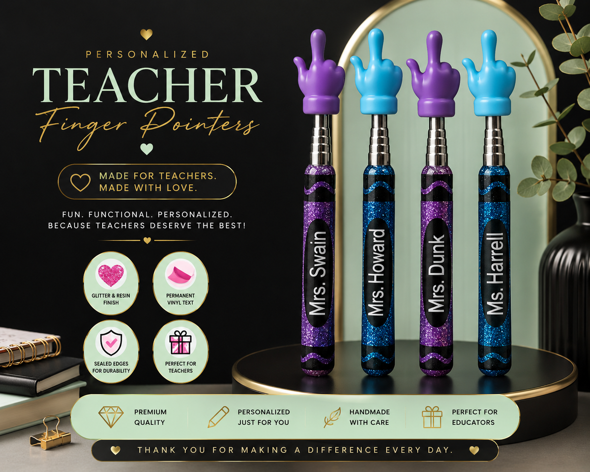 Teacher Personalized Finger Pointer