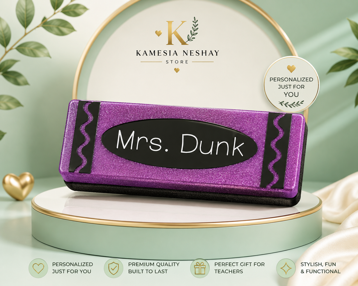 Teacher Personalized Dry Board Eraser
